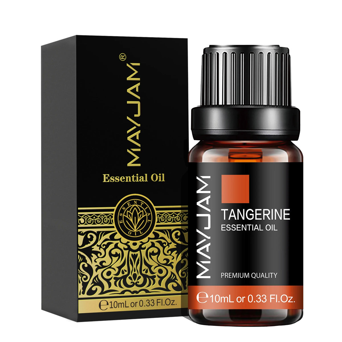 Olejek Eteryczny MAYJAM 10ML — Zapachowy Olejek do Aromaterapii (Lawenda, Jaśmin, Eukaliptus, Wanilia, Drzewo Sandałowe, Bergamotka, Rozmaryn, Cytronela, Cynamon)